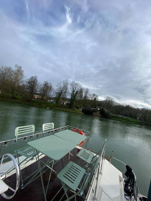 Charmant Bateau Sur La Marne Jouarre Zewnętrze zdjęcie
